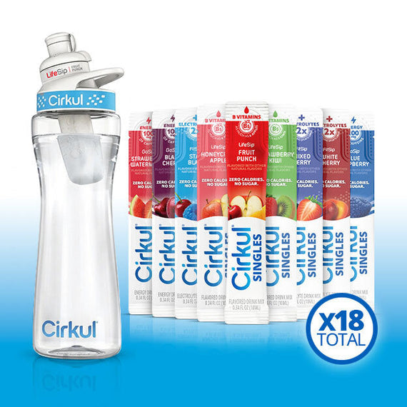 22oz. Plastic Bottle & GoSip® Black Cherry M8